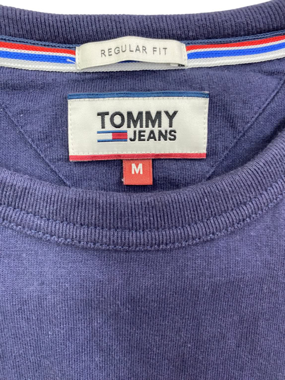 TOMMY JEANS Μακρυμάνικο T-Shirt NEW YORK Logo Μπλε Ανδρικό M