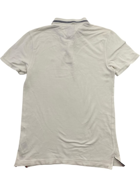 TOMMY JEANS Polo slim fit con logo bianca da uomo S