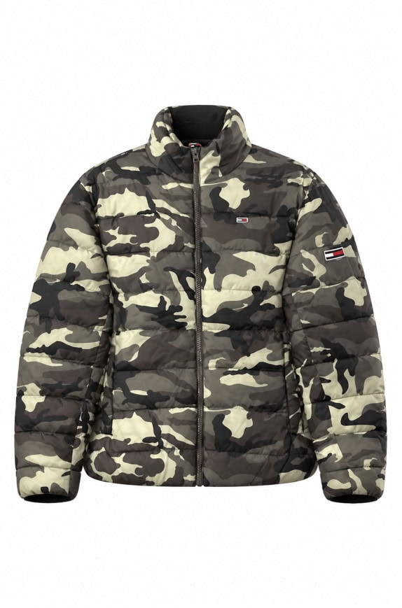 TOMMY JEANS PUFFER JACKET CAMO ΑΝΤΡΙΚΟ PRE OWNED L