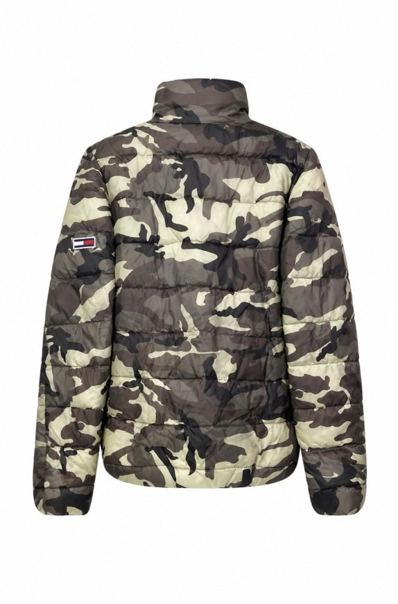 TOMMY JEANS PUFFER JACKET CAMO ΑΝΤΡΙΚΟ PRE OWNED S