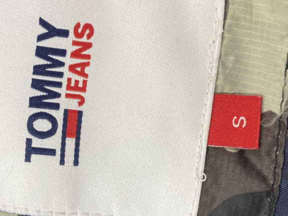 TOMMY JEANS PUFFER JACKET CAMO ΑΝΤΡΙΚΟ PRE OWNED S