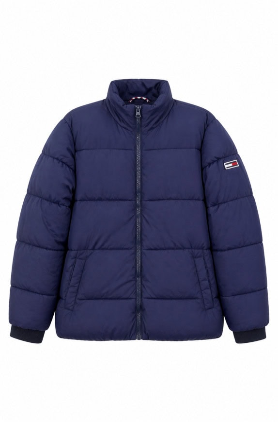 TOMMY JEANS PUFFER JACKET MINIMAL NAVY ΑΝΤΡΙΚΟ PRE OWNED XL