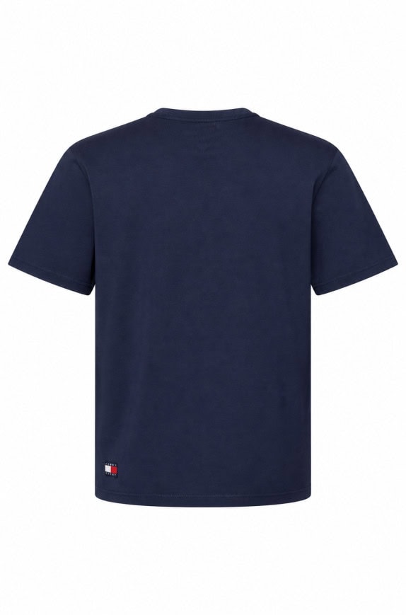 TOMMY JEANS TEE MINIMAL NAVY MEN PRE OWNED XL