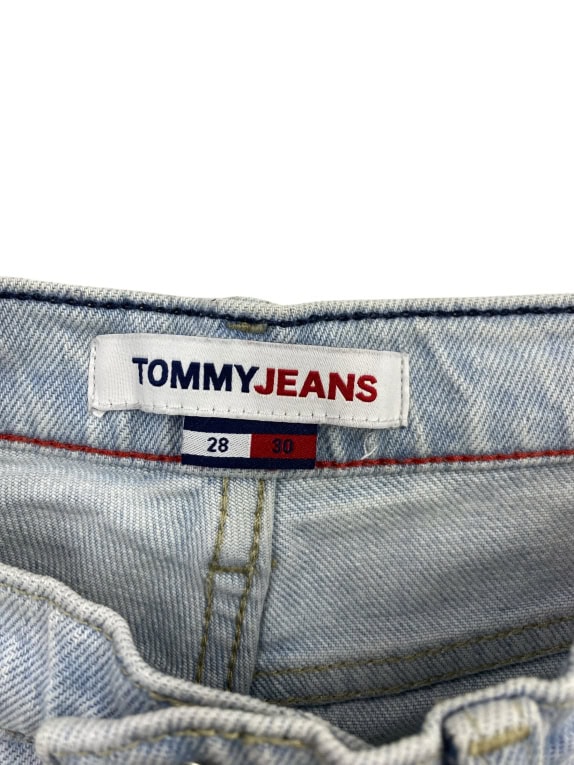 TOMMY JEANS JEANS HIGH RISE CLAIRE LIGHT BLUE WOMEN'S XS