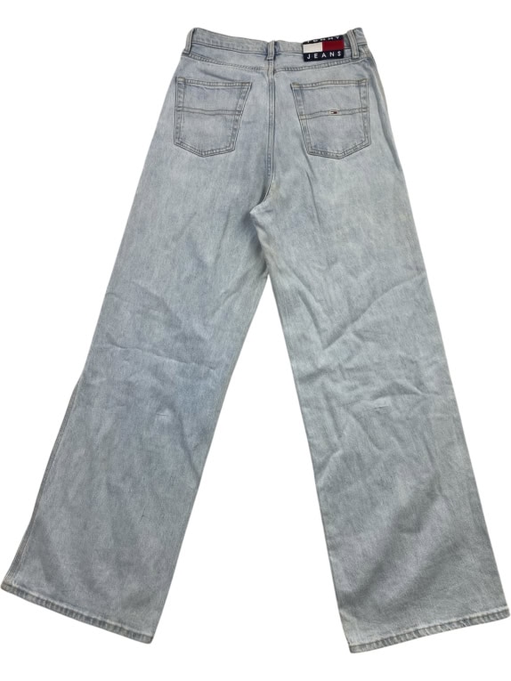 TOMMY JEANS JEANS HIGH RISE CLAIRE LIGHT BLUE WOMEN'S XS