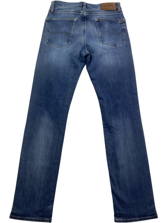 TOMMY JEANS ΤΖΙΝ ΠΑΝΤΕΛΟΝΙ SKINNY WASHED ΜΠΛΕ ΓΥΝΑΙΚΕΙΟ PRE OWNED S