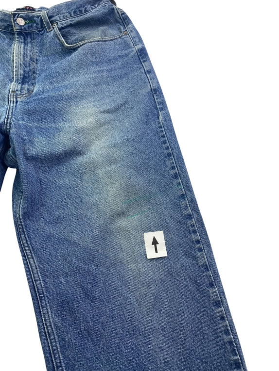 TOMMY JEANS JEANS VINTAGE BLU LAVATO UOMO PRE OWNED L