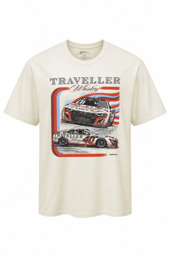 TRAVELLER T SHIRT GRAPHIC CREMA UOMO PRE OWNED XXL