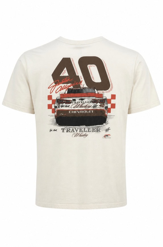 TRAVELLER T SHIRT GRAPHIC CREMA UOMO PRE OWNED XXL