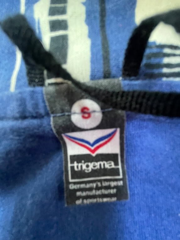 Trigema Αθλητική Φόρμα Σετ Vintage Με Λογότυπο Μπλε Unisex S
