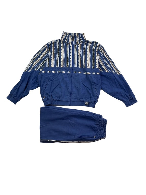 Trigema Αθλητική Φόρμα Σετ Vintage Με Λογότυπο Μπλε Unisex S