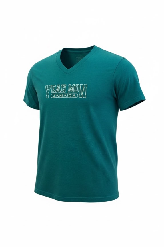 TROPIX T-SHIRT YEAH MON JAMAICA VERDE UNISEX L
