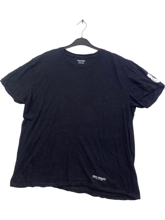 TRUE RELIGION ΜΠΛΟΥΖΑΚΙ T SHIRT VINTAGE ΜΑΥΡΟ ΑΝΤΡΙΚΟ XL pre-owned