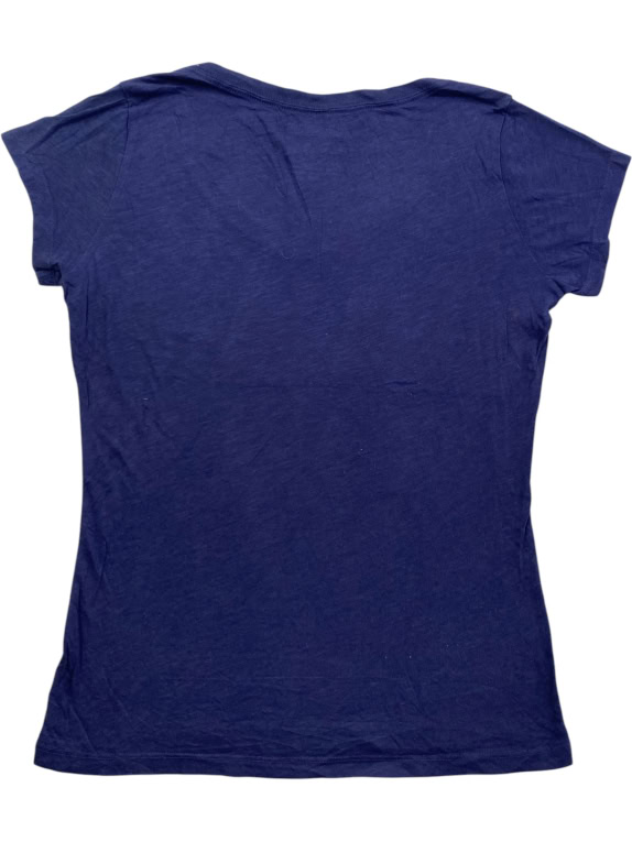 TRUE RELIGION T-SHIRT UNIVERSITY BIG LOGO ΜΠΛΕ ΓΥΝΑΙΚΕΙΟ S