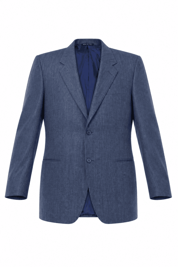 90s FRATELLI TALLIA SET CLASSICO BLU UOMO PRE OWNED L
