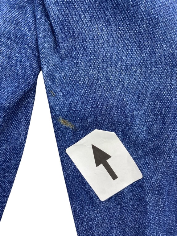 Trussardi Jeans Denim Παντελόνι Vintage Logo Μπλε Γυναικείο XS