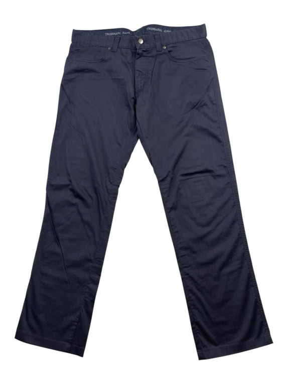 Trussardi Jeans Παντελόνι Chino Navy Μπλε Ανδρικό L