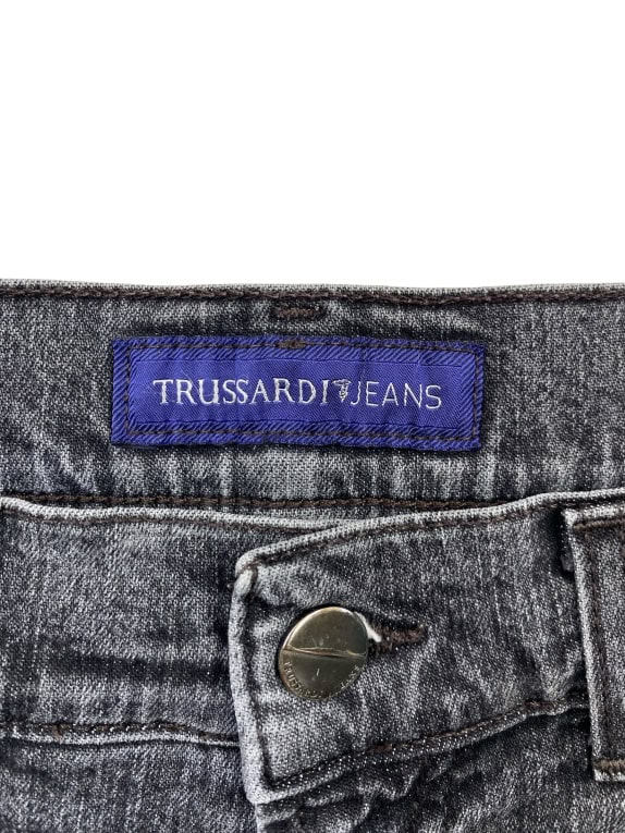 Trussardi Jeans Παντελόνι Denim Γκρι Γυναικείο L