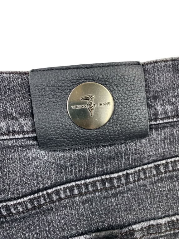 Trussardi Jeans Παντελόνι Denim Γκρι Γυναικείο L