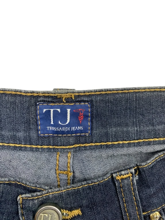 Trussardi Jeans Dark Blue Denim Pants Women’s XS