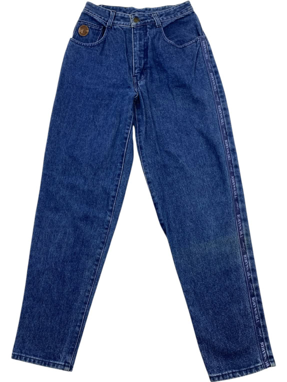Trussardi Jeans Παντελόνι Denim Vintage Logo Μπλε Ανδρικό S