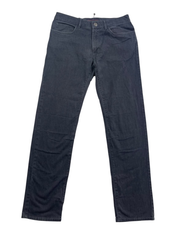 TRUSSARDI JEANS ΠΑΝΤΕΛΟΝΙ DENIM VINTAGE ΛΟΓΟΤΥΠΟ ΓΚΡΙ ΑΝΔΡΙΚΟ L