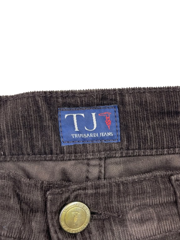 Trussardi Jeans Brown Corduroy Pants Women’s S