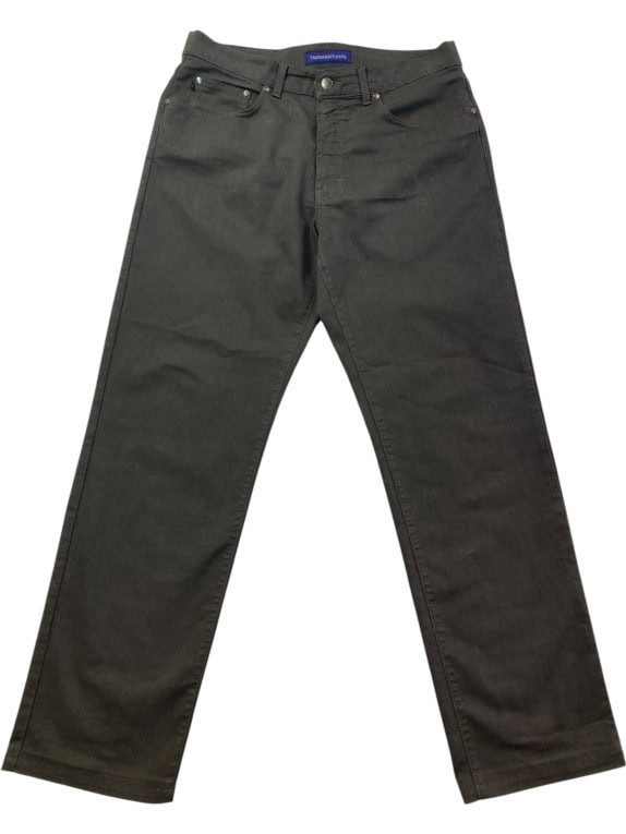 TRUSSARDI JEANS ΠΑΝΤΕΛΟΝΙ MINIMAL ΑΝΘΡΑΚΙ ΑΝΤΡΙΚΟ PRE OWNED L
