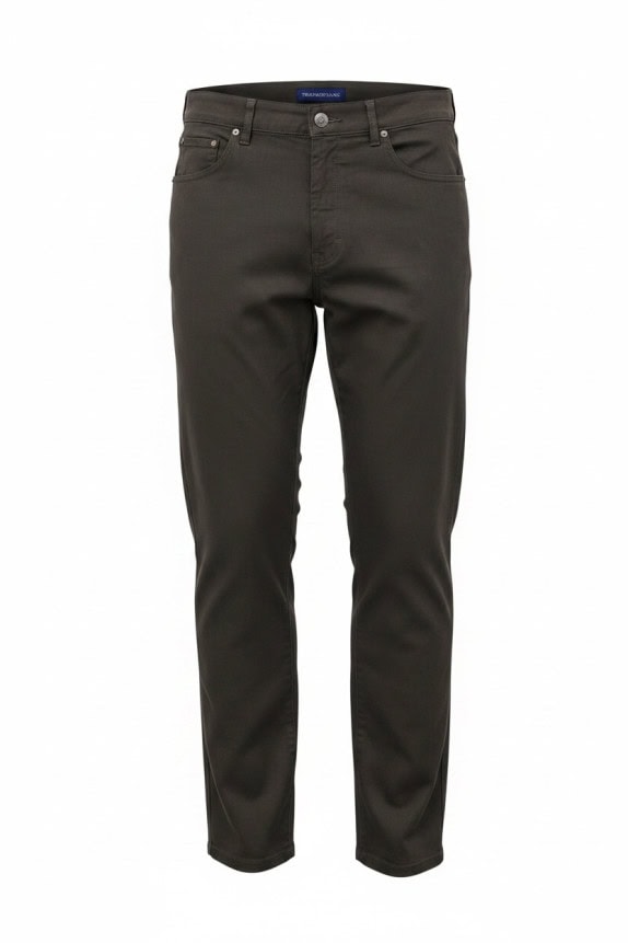 TRUSSARDI JEANS ΠΑΝΤΕΛΟΝΙ MINIMAL ΑΝΘΡΑΚΙ ΑΝΤΡΙΚΟ PRE OWNED L