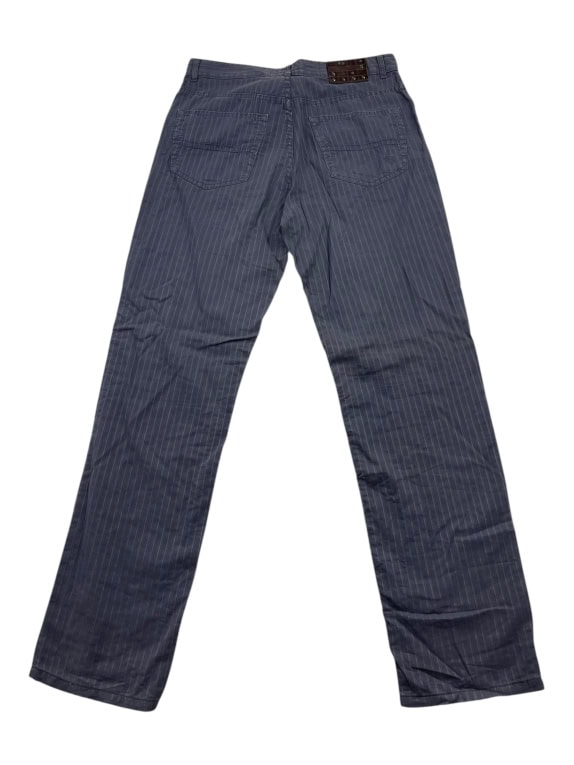 Trussardi Jeans Παντελόνι Ριγέ Casual Γκρι Γυναικείο M