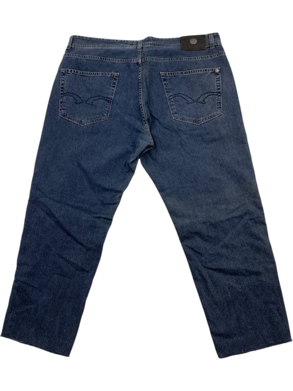 TRUSSARDI JEANS ΠΑΝΤΕΛΟΝΙ ΤΖΙΝ VINTAGE LOGO ΜΠΛΕ ΑΝΔΡΙΚΟ XL