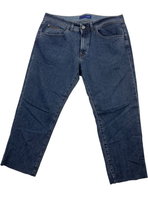 TRUSSARDI JEANS ΠΑΝΤΕΛΟΝΙ ΤΖΙΝ VINTAGE LOGO ΜΠΛΕ ΑΝΔΡΙΚΟ XL