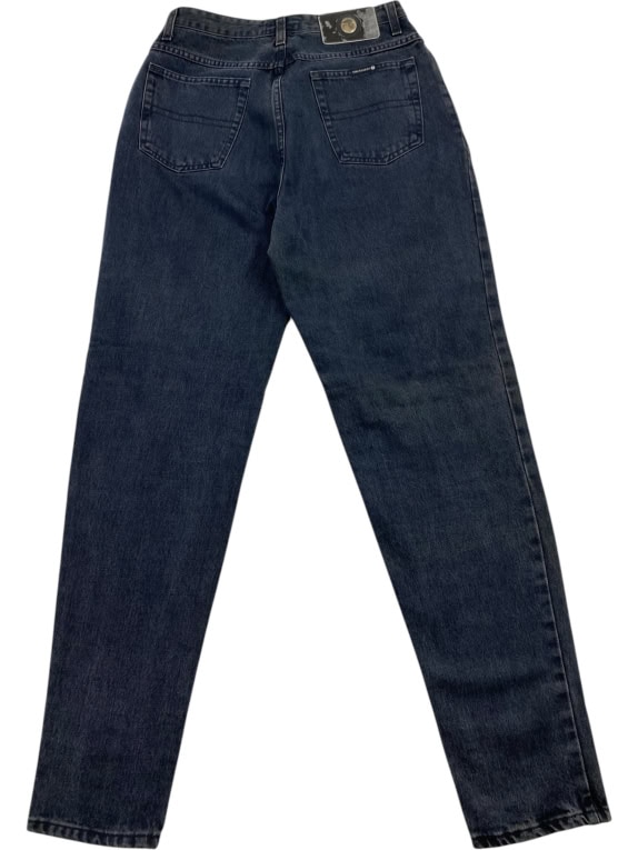 TRUSSARDI JEANS ΠΑΝΤΕΛΟΝΙ ΤΖΙΝ VINTAGE ΛΟΓΟΤΥΠΟ ΜΠΛΕ ΓΥΝΑΙΚΕΙΟ S