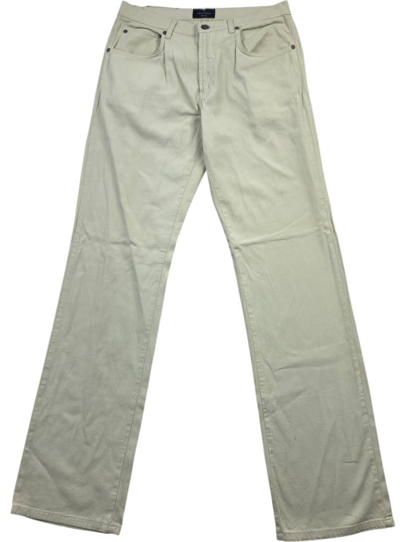 TRUSSARDI JEANS ΠΑΝΤΕΛΟΝΙ VINTAGE ΛΟΓΟΤΥΠΟ ΜΠΕΖ ΑΝΔΡΙΚΟ S