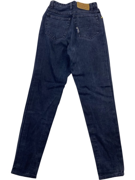 TRUSSARDI JEANS ΠΑΝΤΕΛΟΝΙ VINTAGE ΛΟΓΟΤΥΠΟ ΜΠΛΕ ΓΥΝΑΙΚΕΙΟ XS