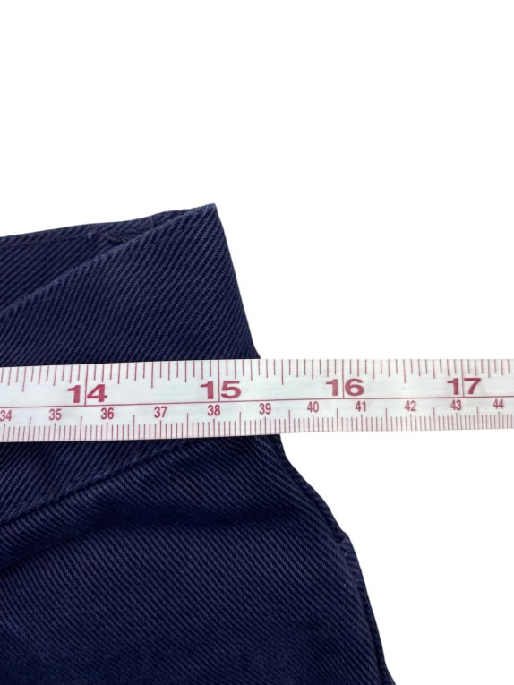 TRUSSARDI JEANS ΠΑΝΤΕΛΟΝΙ VINTAGE ΛΟΓΟΤΥΠΟ ΜΠΛΕ ΓΥΝΑΙΚΕΙΟ S