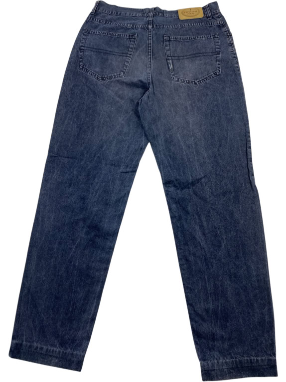 TRUSSARDI JEANS ΠΑΝΤΕΛΟΝΙ VINTAGE ΛΟΓΟΤΥΠΟ ΜΠΛΕ ΣΚΟΥΡΟ ΑΝΔΡΙΚΟ L