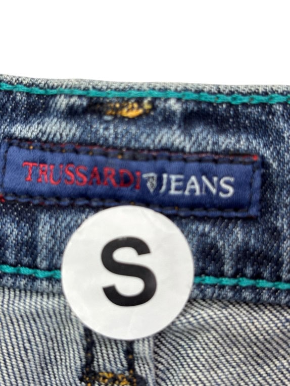 TRUSSARDI JEANS ΤΖΙΝ ΠΑΝΤΕΛΟΝΙ CLASSIC WASHED BLUE ΓΥΝΑΙΚΕΙΟ PRE OWNED S