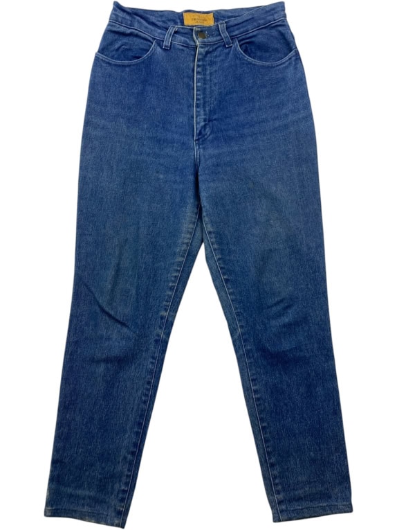 TRUSSARDI JEANS ΤΖΙΝ ΠΑΝΤΕΛΟΝΙ VINTAGE ΜΠΛΕ ΓΥΝΑΙΚΕΙΟ PRE OWNED S