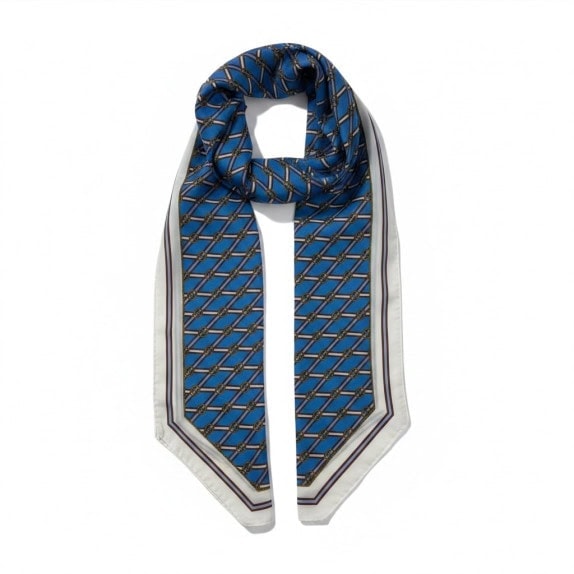 TRUSSARDI ΜΑΝΤΗΛΙ VINTAGE ΜΠΛΕ UNISEX PRE OWNED