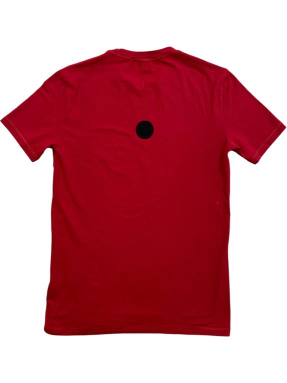 TRUSSARDI SPORT T-SHIRT LOGO RED MEN'S XS