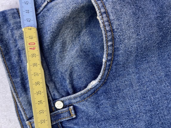 TRUSSARDI JEANS BOOTCUT BLUE WOMEN PRE OWNED L