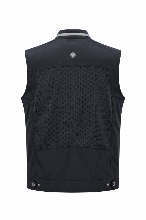 TUCANO URBANO VEST TECHNICAL BLACK MEN PRE OWNED L