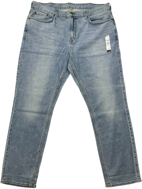Τζιν Παντελόνι Casual Logo Ανοιχτό Μπλε Ανδρικό 2XL