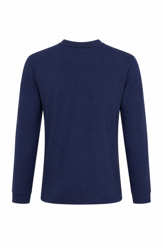 U S POLO ASSN ΜΠΛΟΥΖΑ ΜΕ ΜΑΚΡΙ ΜΑΝΙΚΙ CLASSIC NAVY ΑΝΤΡΙΚΟ PRE OWNED M