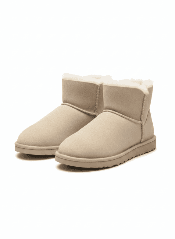 UGG BOOT CLASSIC BEIGE WOMEN PRE OWNED EU 37
