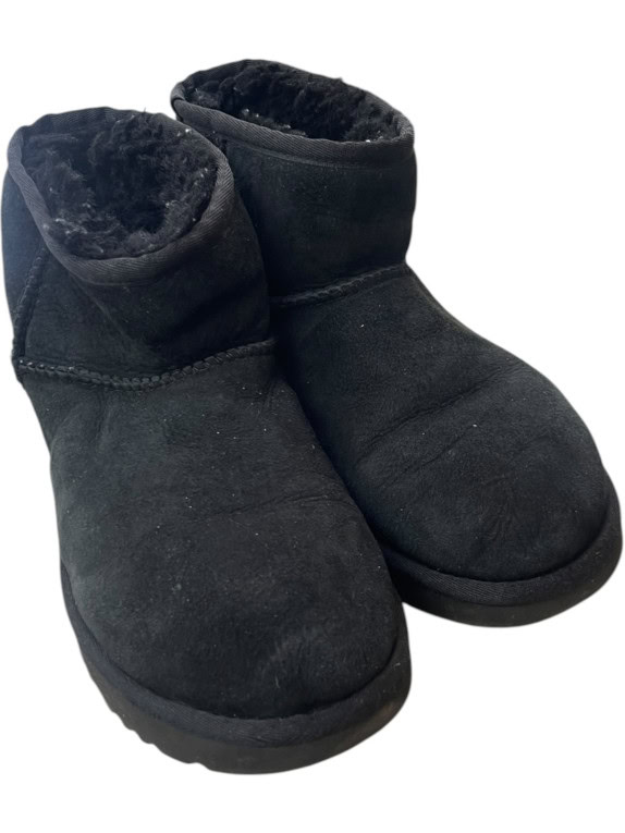 UGG ΜΠΟΤΑΚΙΑ MINIMAL ΜΑΥΡΟ UNISEX PRE OWNED EU36