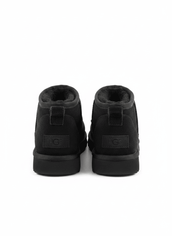 UGG STIVALI SUEDE NERO DONNA PRE OWNED EU 38
