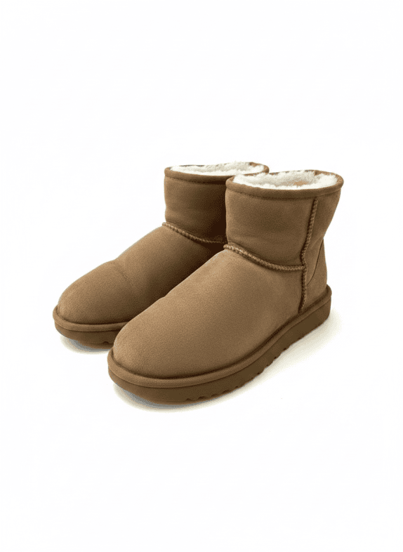 UGG ΜΠΟΤΕΣ CLASSIC MINI ΚΑΦΕ ΓΥΝΑΙΚΕΙΟ PRE OWNED 40