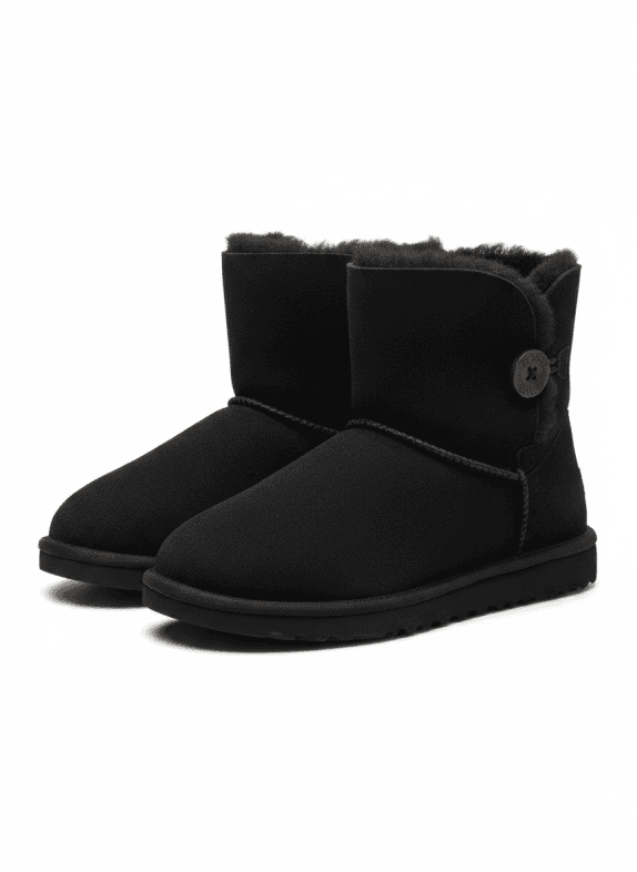 UGG ΜΠΟΤΕΣ ΜΙΝΙ ΜΑΥΡΟ ΓΥΝΑΙΚΕΙΟ PRE OWNED EU 34